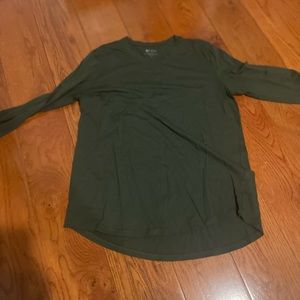 FIGS dark green longsleeve